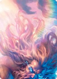 Enlightened Strike // Shelter from the Storm Double Sided Art Card (Top Left) - GEM Pack 4 - Flesh and Blood TCG card