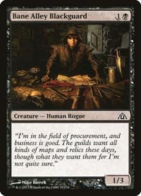Bane Alley Blackguard - Dragon's Maze - Magic: The Gathering card