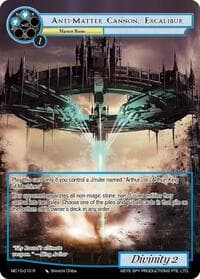 Anti-Matter Cannon, Excalibur - Memoria Collection 10 - Force of Will card