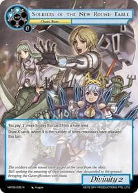 Soldiers of the New Round Table - Masterpiece Collection 03 "Dimensional Hope" - Force of Will card