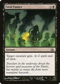 Fatal Fumes - Dragon's Maze - Magic: The Gathering card