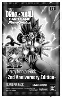 Energy Marker Pack - 2nd Anniversary Edition - Fusion World Energy Markers - Dragon Ball Super: Fusion World card
