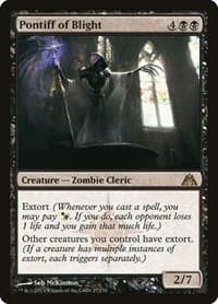 Pontiff of Blight - Dragon's Maze - Magic: The Gathering card