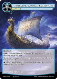 Skidbladnir, Magical Sailing Ship - Masterpiece Collection 03 "Dimensional Hope" - Force of Will card