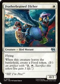 Featherbrained Filcher - Teenage Mutant Ninja Turtles - Magic: The Gathering card