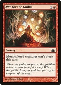 Awe for the Guilds - Dragon's Maze - Magic: The Gathering card