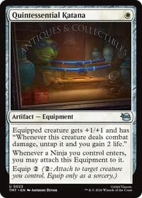 Quintessential Katana - Teenage Mutant Ninja Turtles - Magic: The Gathering card