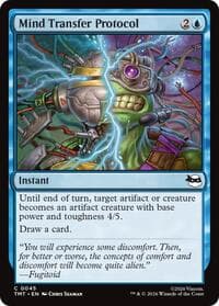 Mind Transfer Protocol - Teenage Mutant Ninja Turtles - Magic: The Gathering card