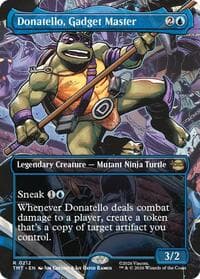 Donatello, Gadget Master (Borderless) - Teenage Mutant Ninja Turtles - Magic: The Gathering card