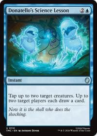 Donatello's Science Lesson - Commander: Teenage Mutant Ninja Turtles - Magic: The Gathering card