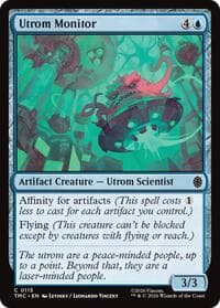 Utrom Monitor - Commander: Teenage Mutant Ninja Turtles - Magic: The Gathering card