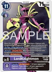 LordKnightmon - AD1-018 - Advanced Booster Digimon Generation - Digimon Card Game card