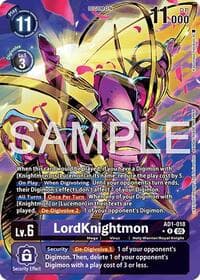 LordKnightmon - AD1-018 (Alternate Art) - Advanced Booster Digimon Generation - Digimon Card Game card