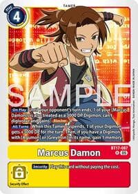 Marcus Damon - BT17-087 (Reprint) - Advanced Booster Digimon Generation - Digimon Card Game card