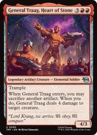 General Traag, Heart of Stone - Teenage Mutant Ninja Turtles - Magic: The Gathering card