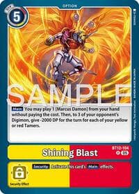 Shining Blast (Reprint) - Advanced Booster Digimon Generation - Digimon Card Game card