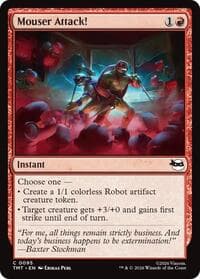 Mouser Attack! - Teenage Mutant Ninja Turtles - Magic: The Gathering card