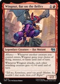 Wingnut, Bat on the Belfry - Teenage Mutant Ninja Turtles - Magic: The Gathering card