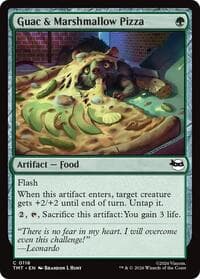 Guac & Marshmallow Pizza - Teenage Mutant Ninja Turtles - Magic: The Gathering card