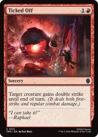 Ticked Off - Commander: Teenage Mutant Ninja Turtles - Magic: The Gathering card