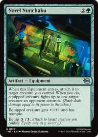 Novel Nunchaku - Teenage Mutant Ninja Turtles - Magic: The Gathering card