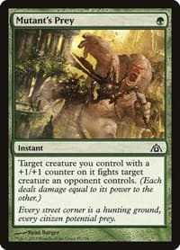 Mutant's Prey - Dragon's Maze - Magic: The Gathering card