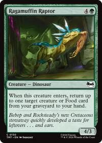 Ragamuffin Raptor - Teenage Mutant Ninja Turtles - Magic: The Gathering card