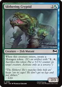 Slithering Cryptid - Teenage Mutant Ninja Turtles - Magic: The Gathering card