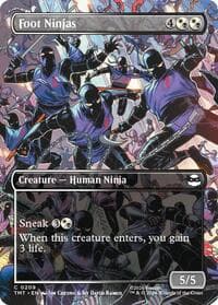 Foot Ninjas (Borderless) - Teenage Mutant Ninja Turtles - Magic: The Gathering card