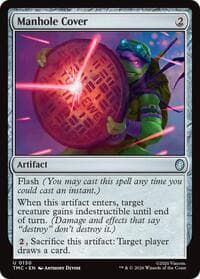 Manhole Cover - Commander: Teenage Mutant Ninja Turtles - Magic: The Gathering card