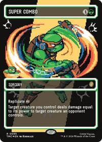 Super Combo (Borderless) (Surge Foil) - Commander: Teenage Mutant Ninja Turtles - Magic: The Gathering card