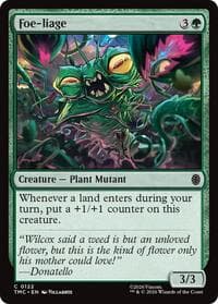 Foe-liage - Commander: Teenage Mutant Ninja Turtles - Magic: The Gathering card