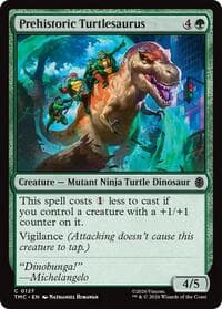 Prehistoric Turtlesaurus - Commander: Teenage Mutant Ninja Turtles - Magic: The Gathering card