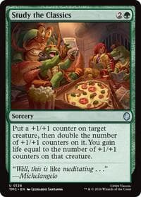 Study the Classics - Commander: Teenage Mutant Ninja Turtles - Magic: The Gathering card