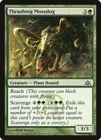 Thrashing Mossdog - Dragon's Maze - Magic: The Gathering card