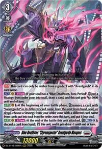 Blue Deathster, "Skyrenspecter" Avantgarda Masques - DZ-BT12: Chasm of Lost Souls - Cardfight Vanguard card