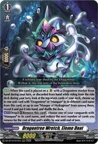 Dragontree Wretch, Eleme Daat - DZ-BT12: Chasm of Lost Souls - Cardfight Vanguard card