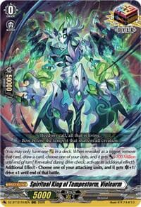Spiritual King of Tempestorm, Violeurm - DZ-BT12: Chasm of Lost Souls - Cardfight Vanguard card