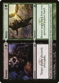 Down // Dirty - Dragon's Maze - Magic: The Gathering card