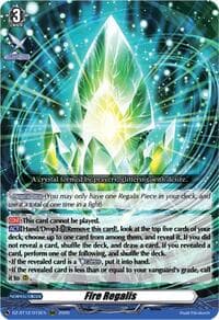 Fire Regalis - DZ-BT12: Chasm of Lost Souls - Cardfight Vanguard card