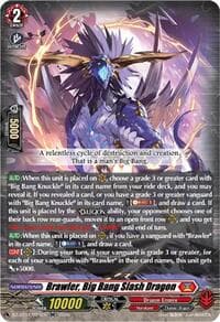 Brawler, Big Bang Slash Dragon - DZ-BT12: Chasm of Lost Souls - Cardfight Vanguard card