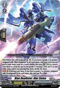 Blue Deathster, Klar Zielen - DZ-BT12: Chasm of Lost Souls - Cardfight Vanguard card