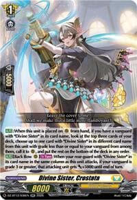 Divine Sister, Crostata - DZ-BT12: Chasm of Lost Souls - Cardfight Vanguard card