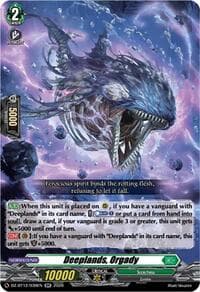 Deeplands, Orgady - DZ-BT12: Chasm of Lost Souls - Cardfight Vanguard card