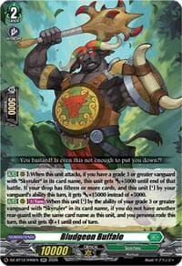 Bludgeon Buffalo - DZ-BT12: Chasm of Lost Souls - Cardfight Vanguard card