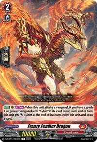 Frenzy Feather Dragon - DZ-BT12: Chasm of Lost Souls - Cardfight Vanguard card