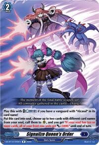 Signalize Queen's Order - DZ-BT12: Chasm of Lost Souls - Cardfight Vanguard card