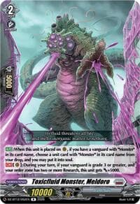 Toxicfluid Monster, Meldoro - DZ-BT12: Chasm of Lost Souls - Cardfight Vanguard card