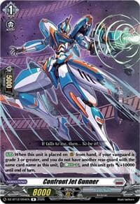 Confront Jet Gunner - DZ-BT12: Chasm of Lost Souls - Cardfight Vanguard card