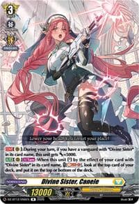 Divine Sister, Canele - DZ-BT12: Chasm of Lost Souls - Cardfight Vanguard card